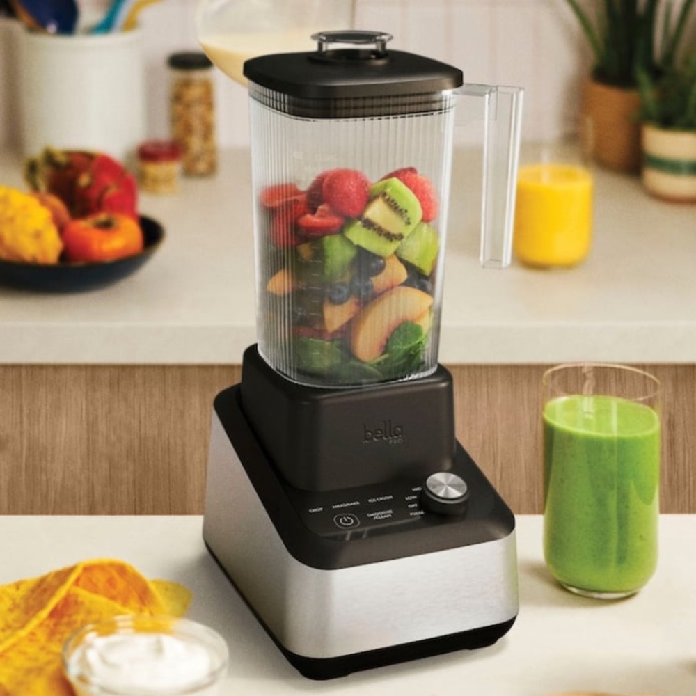 Bella PRO PowerUp High Powered Blender - Stainless Steel